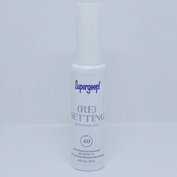 $8🌟 Supergoop! (RE)Setting Refreshing Mist SPF 40 - Picture 1 of 8